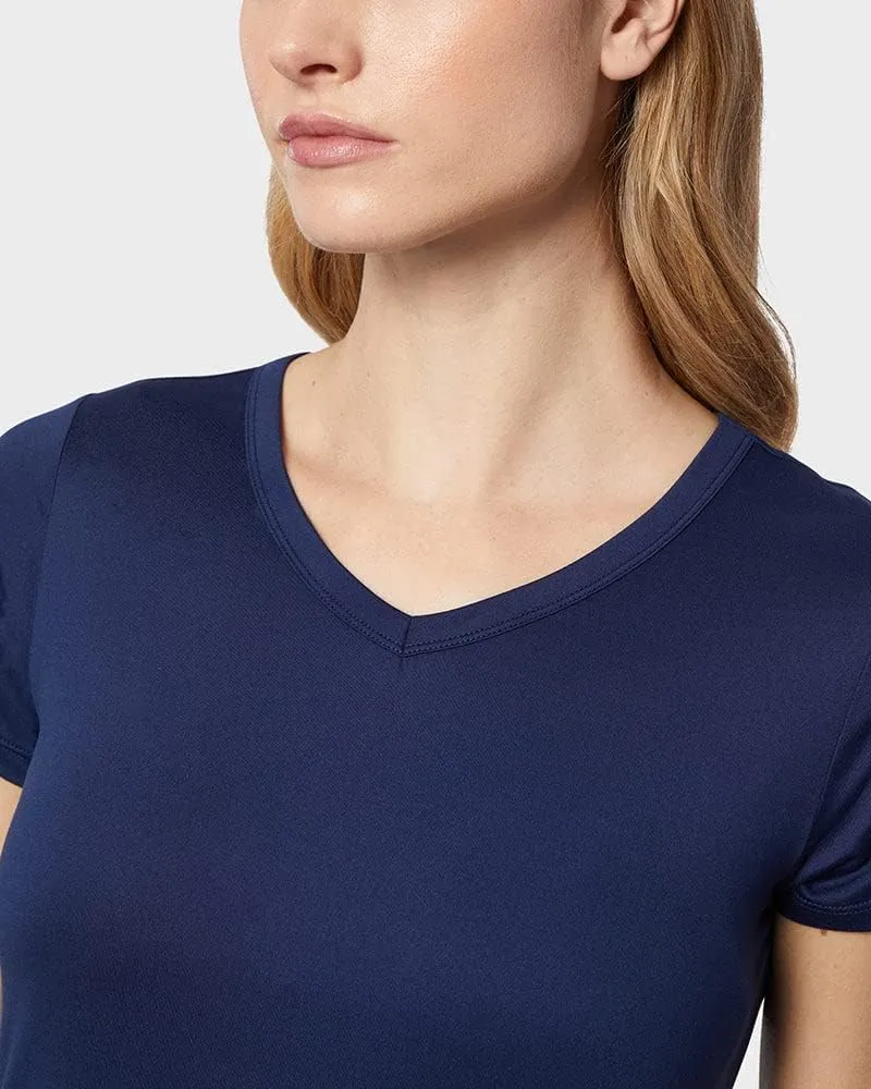 32 DEGREEES Womens Cool T-Shirt Dress | Moisture Wicking | Ultra-Soft | Anti - Odor | Side Slits