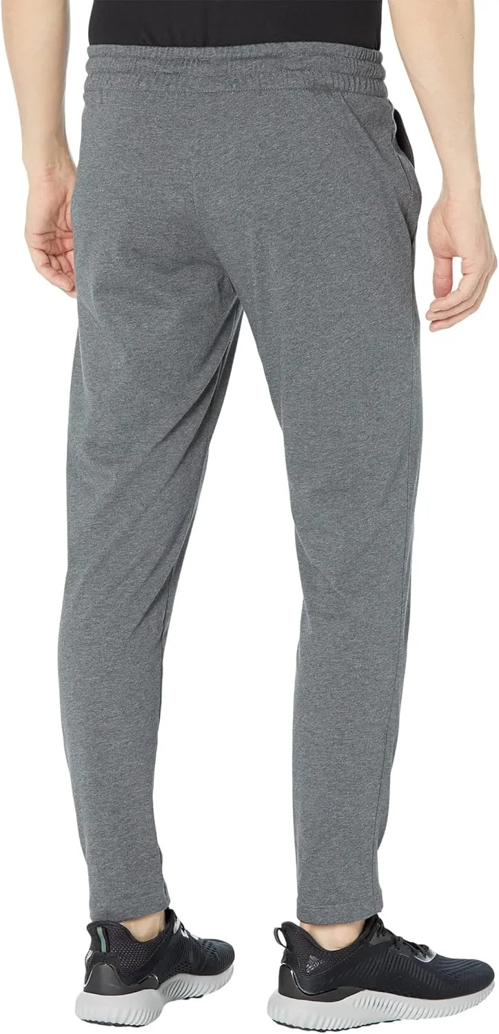 adidas Men's Essentials Single Jersey Tapered Open Hem Pants