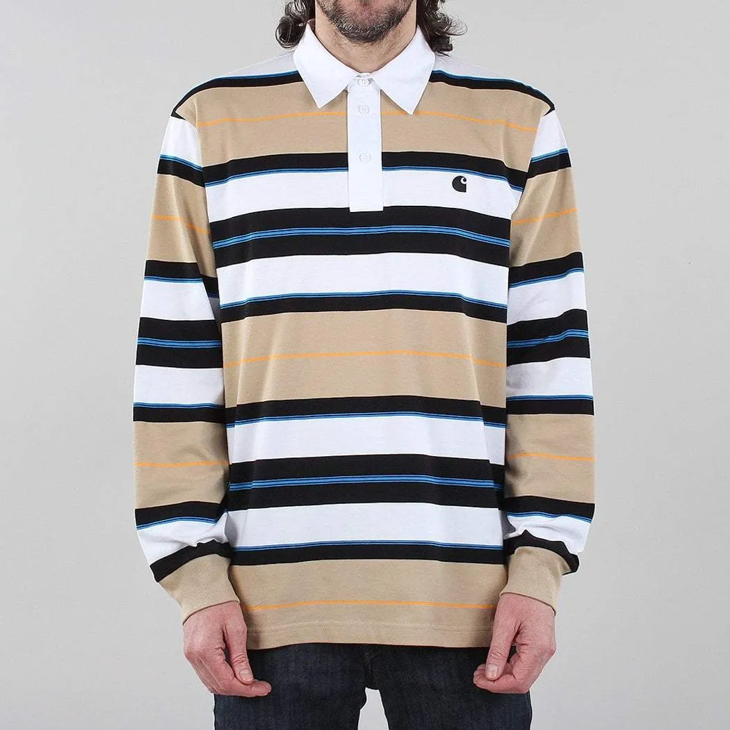 Carhartt WIP Morgan Long Sleeve Polo Shirt