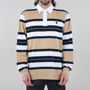 Carhartt WIP Morgan Long Sleeve Polo Shirt