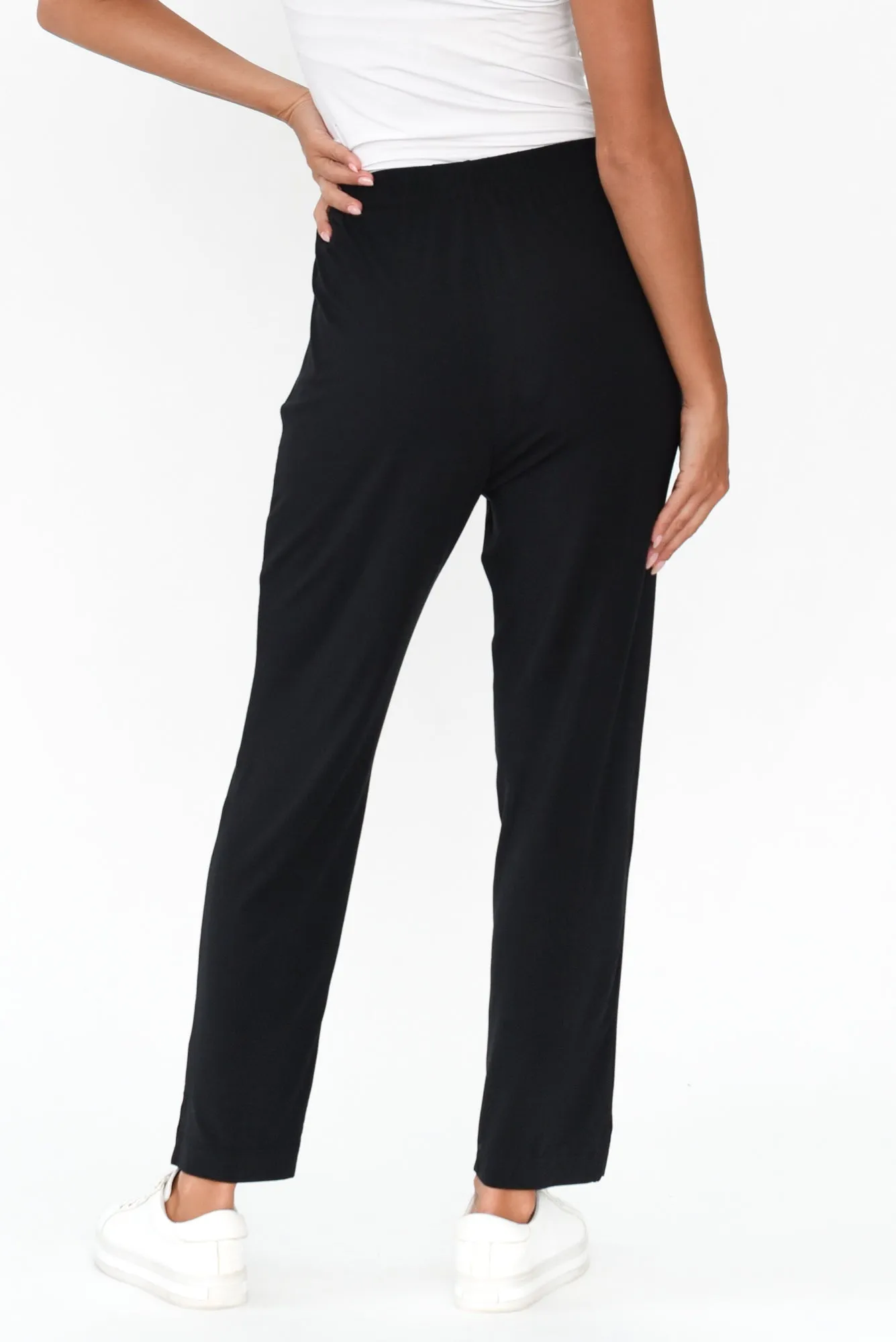 Dana Black Micro Modal Pants