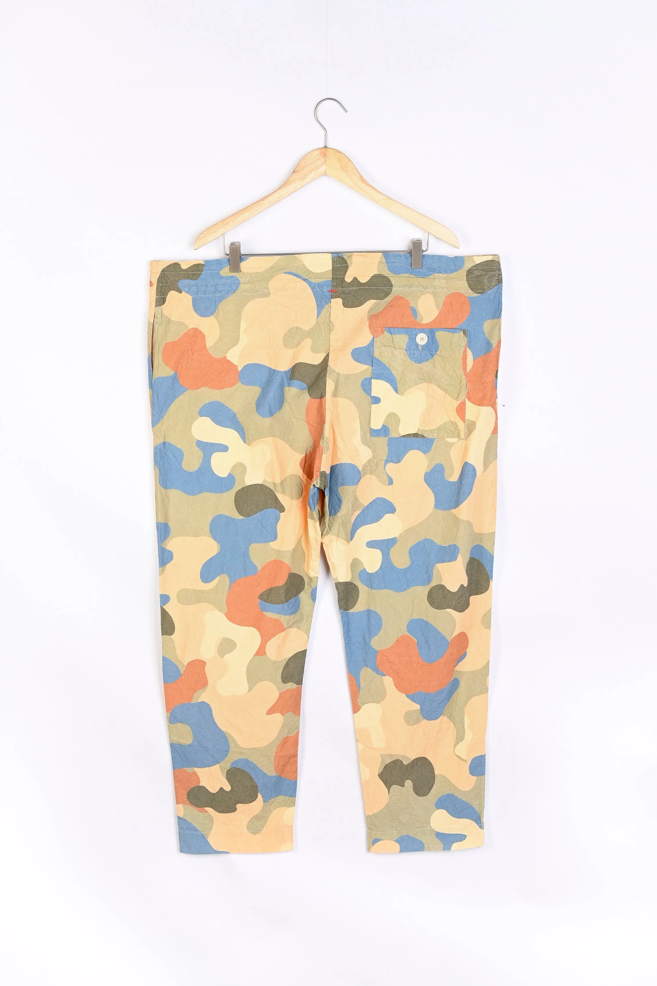 DANNEMARK PANT - PRINT - KHAKI - OLIVE GREEN