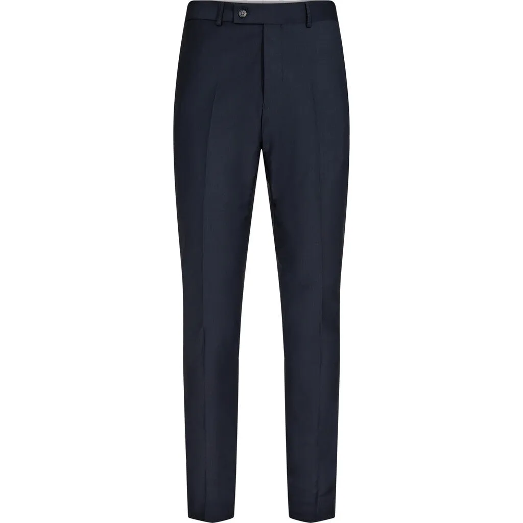 Flint Fitted Wool Suitpant - NAV Navy