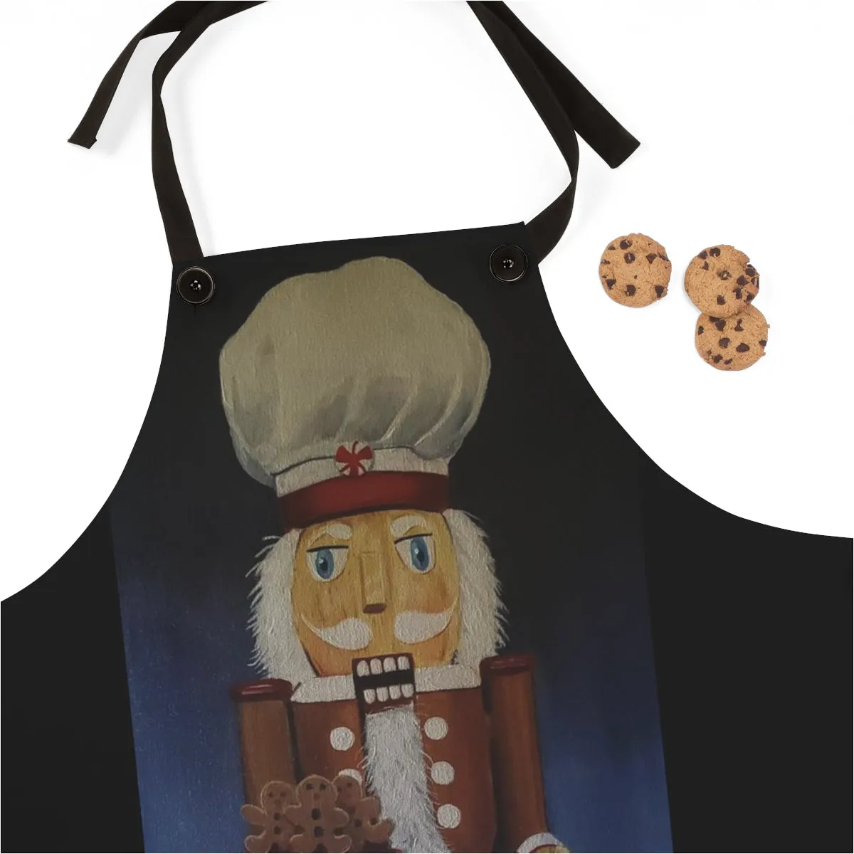 Gingerbread Nutcracker Apron
