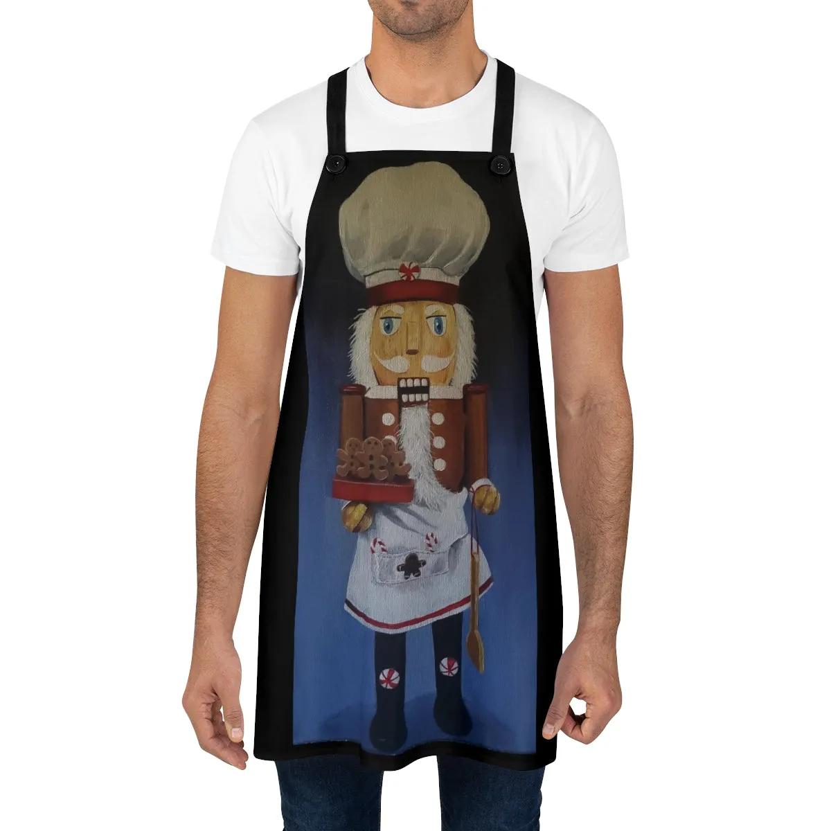 Gingerbread Nutcracker Apron