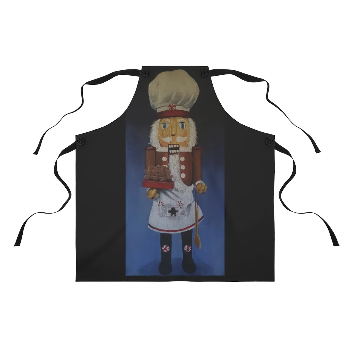 Gingerbread Nutcracker Apron