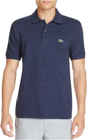 Lacoste Men's Short Sleeve Pima Jersey Interlock Regular Fit Polo Shirt
