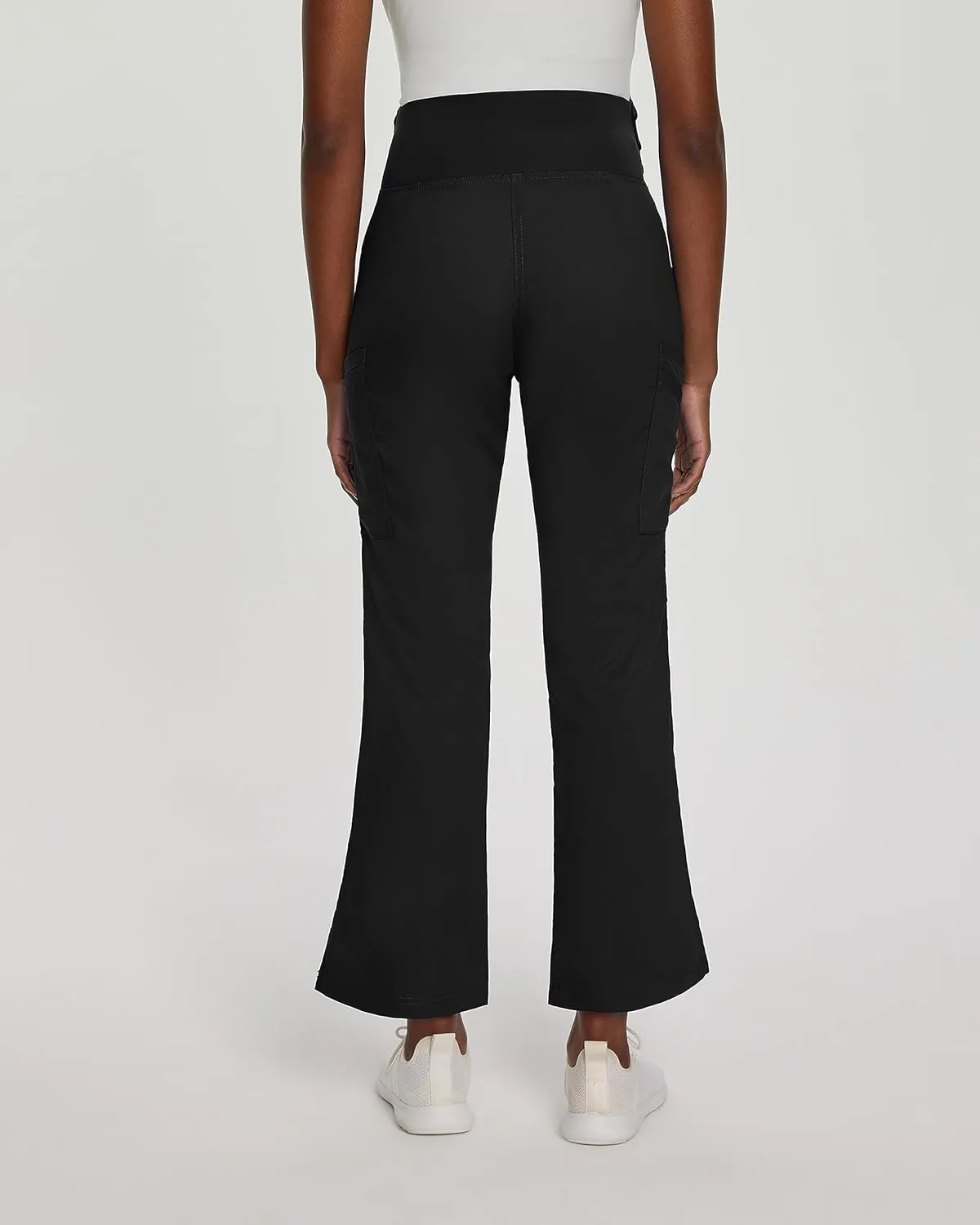 Landau Proflex Tailored Fit Stretch 3-Pkt Maternity Scrub Pants for Women 2399