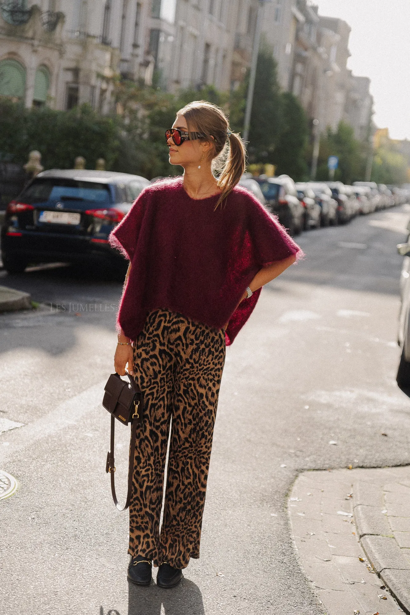 Leah trousers leopard