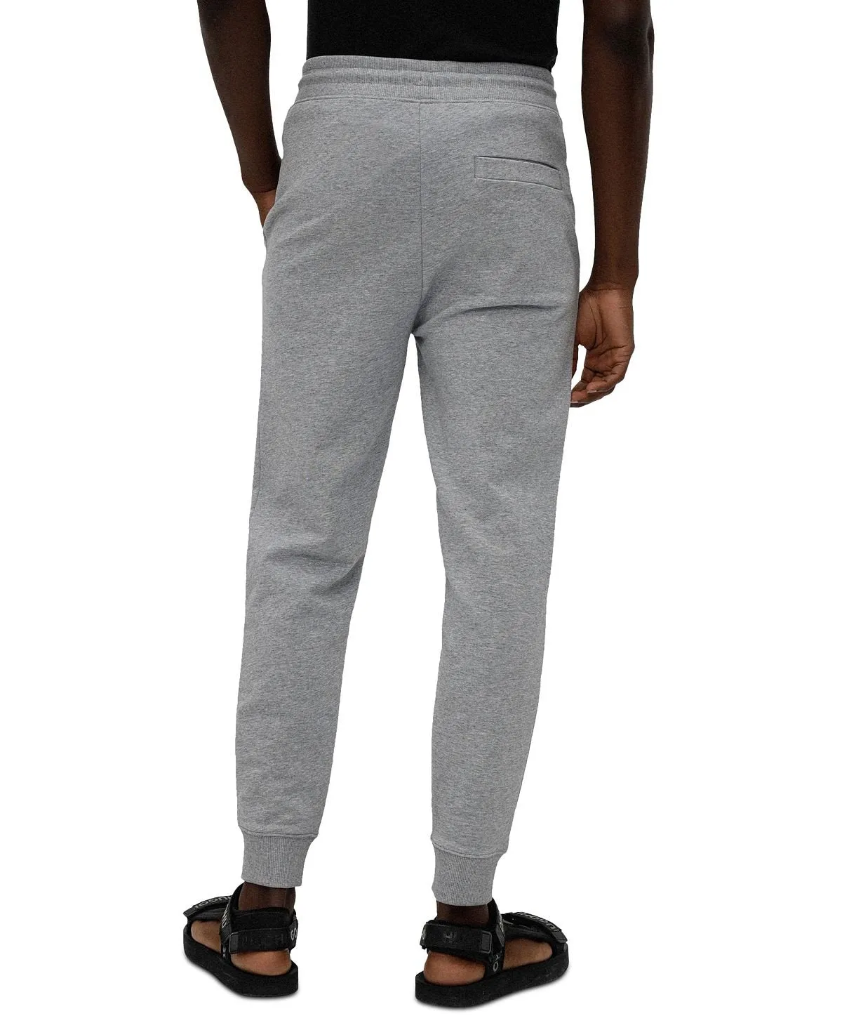 Men's doak212 hugo boss regular fit logo joggers designed for Macy's HUGO dark gray