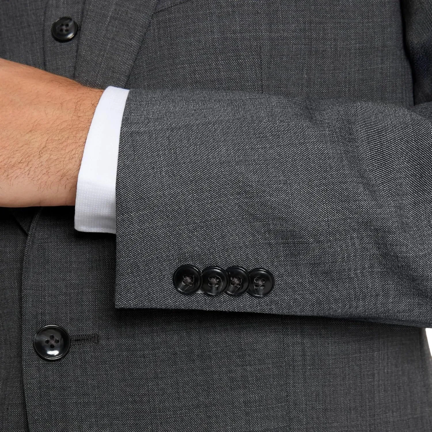 Michael Kors Mens 3-Piece Classic Fit Suit Separates | Blazer, Vest & Pants, Perfect for Weddings, Proms & Formal Events