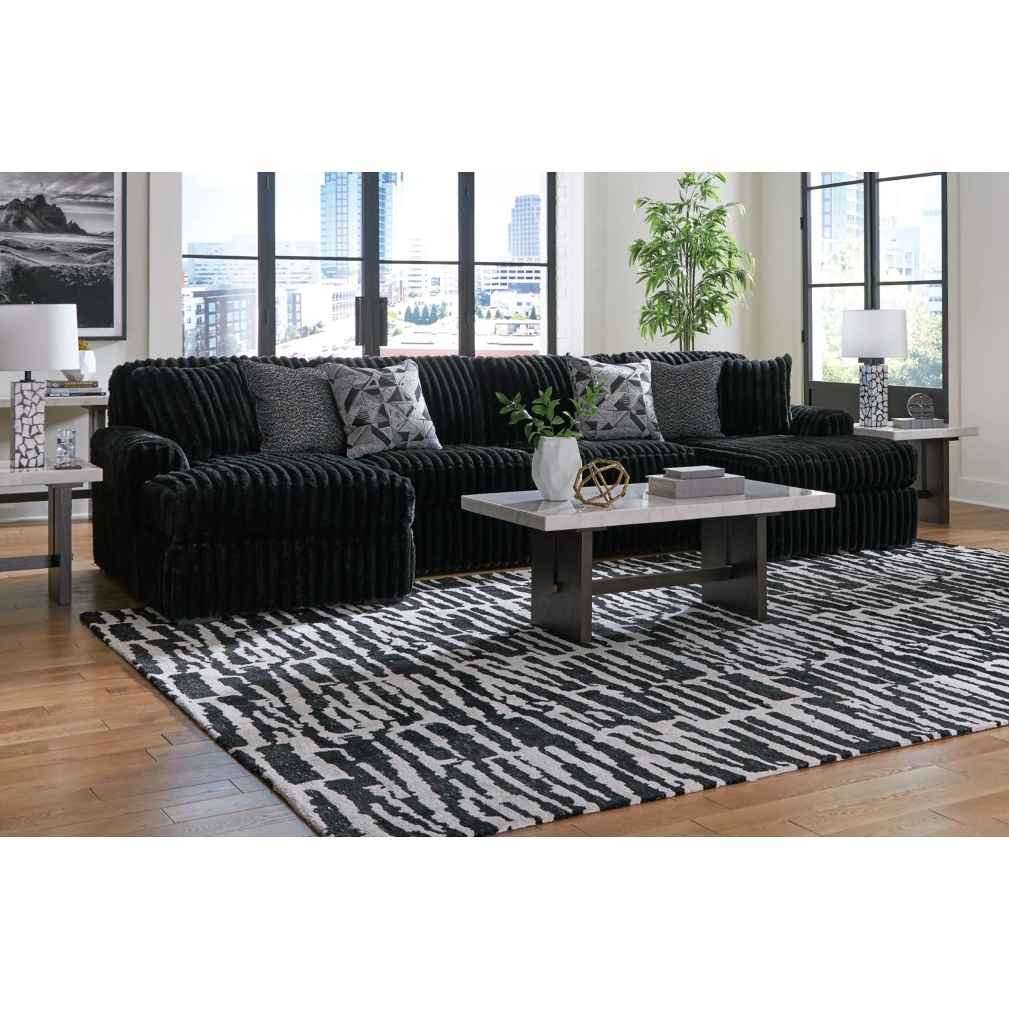 Midnight-Madness 3 Piece Sectional