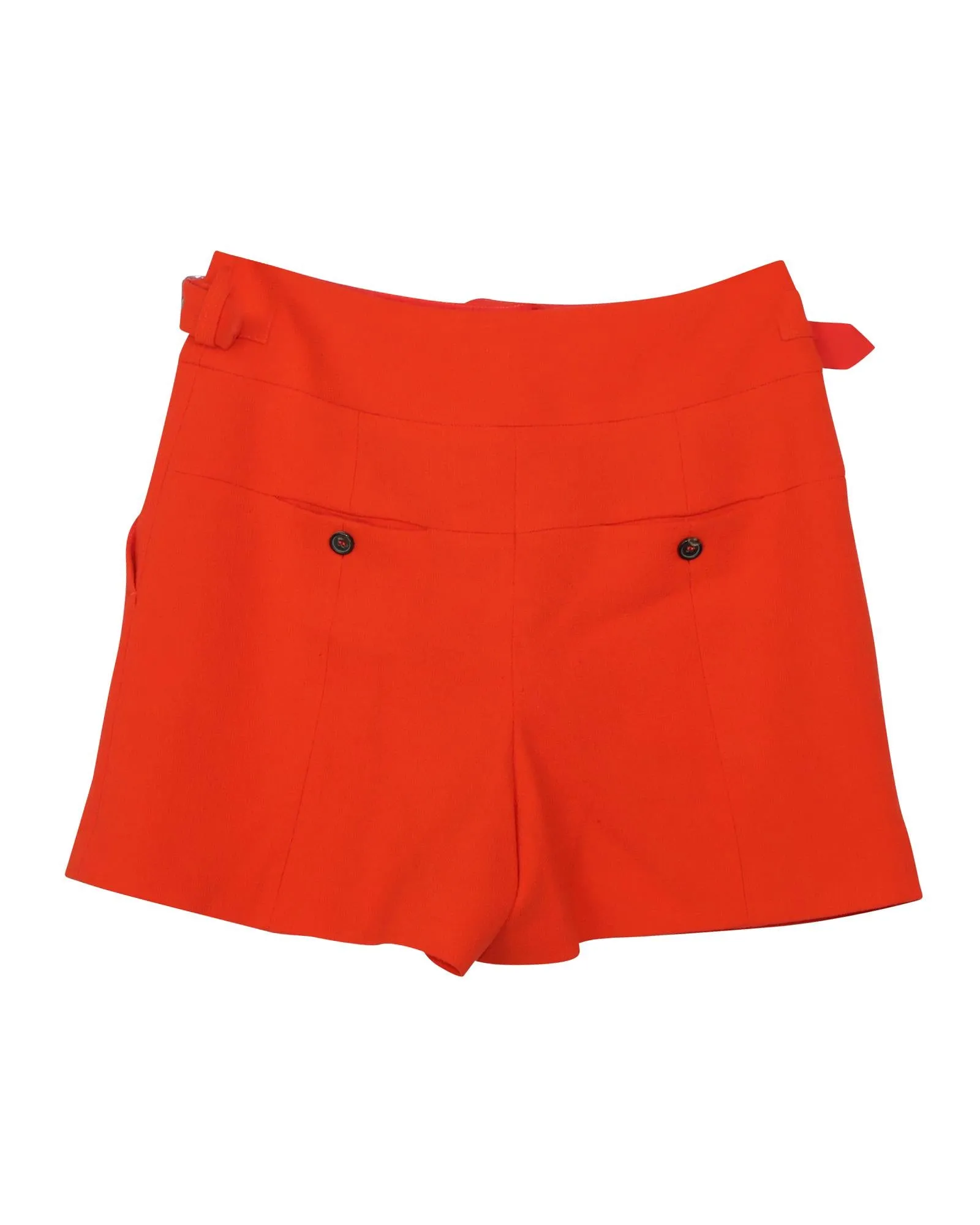 Nina Ricci Shorts in Orange Wool