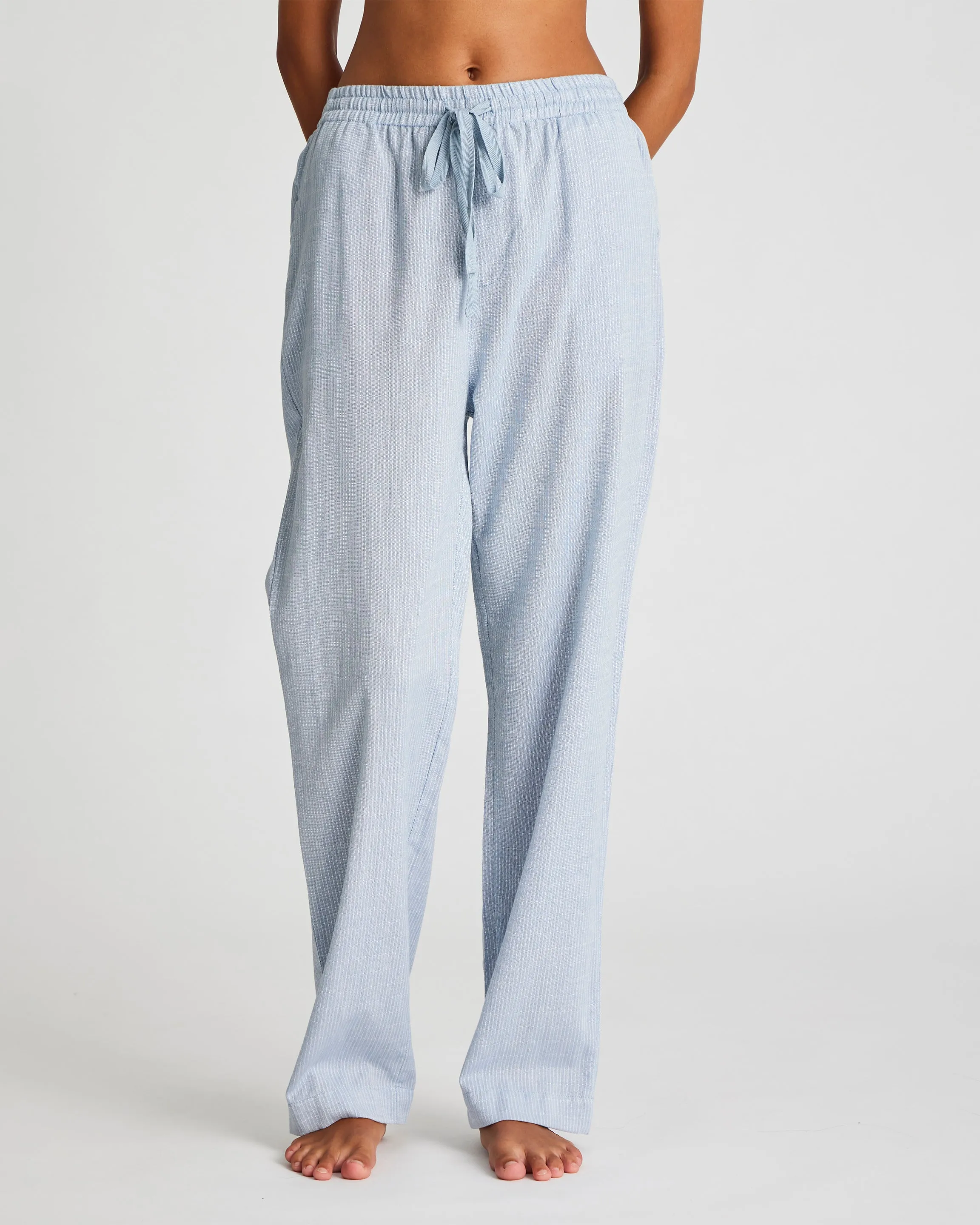 Savita Pant Textured - Dove Feather