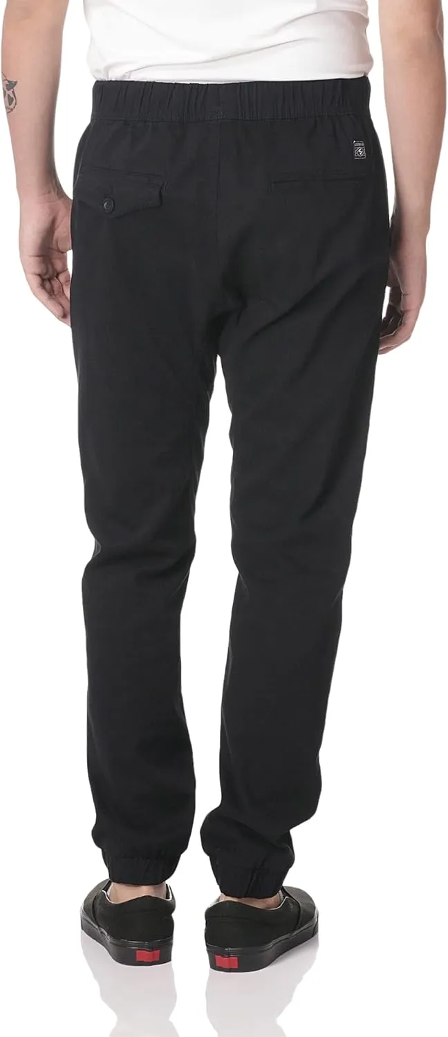 Southpole Men's Basic Stretch Twill Jogger Pants-Reg and Big & Tall Sizes