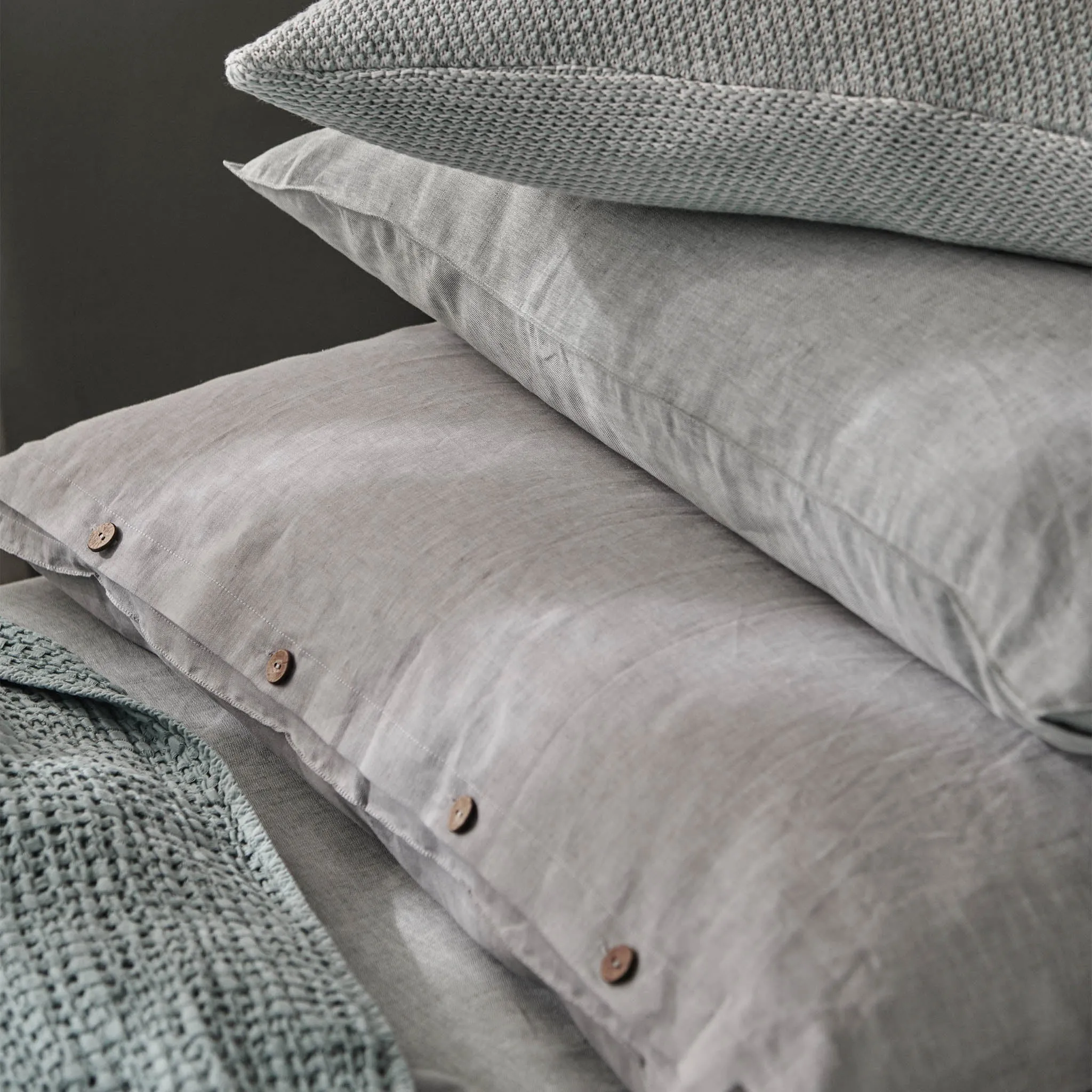 Tolosa Linen Bed Linen [Light grey]